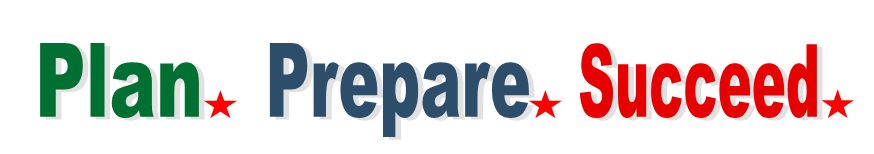 plan prepare succeed